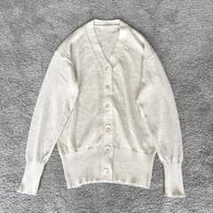 Whim Gazette ウィムガゼット ペーパーヤーン カーディガン 25SS