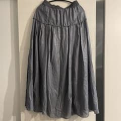 JEANASIS グロッシーシアーパイピングスカート ジーナシスのサムネイル