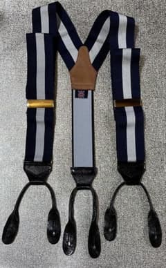  THURSTON アルバートサーストン サスペンダー 中古美品 美品ALBERT THURSTON アルバートサーストン サスペンダーお値引中