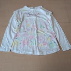 Best Gear キッズ 長袖カットソー 130cm 花柄のサムネイル