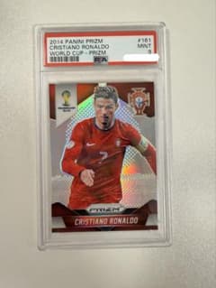 2014 Prizm Cristiano Ronaldo silver psa9のサムネイル