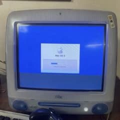 超メルカリ市対応　ブラウン管 iMac G3 ブルー 動作確認済！ Apple iMac G3 DV グラファイト - メルカリ