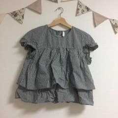 ZARA ♥︎ ギンガムチェックブラウスのサムネイル