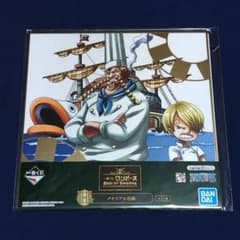 ONE PIECE ☆ 이치 반 쿠지 ☆ 기념 색지 "상지 & 제프