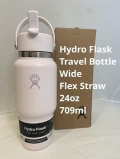 ハイドロフラスク Travel Bottle Flex Straw Pinkのサムネイル