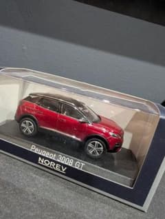 NOREV Peugeot 3008 GT ミニカー 赤のサムネイル