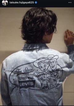 신품 미사용 Levi's 토이 스토리 데님 재킷 후지가야 타이스케 가격 인하 가능