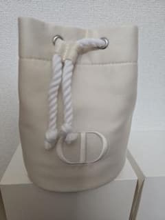 Diorホワイト ドローストリングポーチのサムネイル