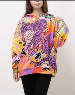 デシグアル Desigual スウェット パーカー ヘビ マリア・エスコテ S