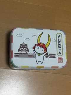 ひこにゃん 缶ケース 滋賀県彦根市 キャラクターグッズのサムネイル