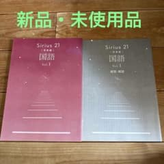 シリウス21 発展編 国語 Vol.1 解答と解説付属 最新版 Sirius21 - メルカリ