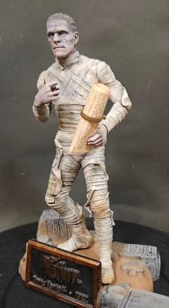 SIDESHOW製フィギュア ザ・マミー(ボリス カーロフ)リペイント完成品 SIDESHOW製フィギュア ザ・マミー(ボリス カーロフ)リペイント