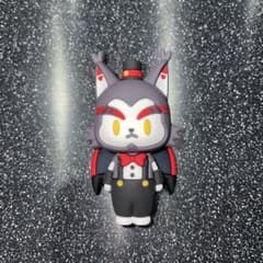라운드 원 한정 하즈빈 호텔에 오신 것을 환영합니다 러버 피규어 허스크