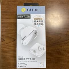 新品未開封GLIDiC TW-5300 ピュアホワイト ワイヤレスイヤホン 本体