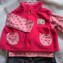 新品★三点セット★トップス ベスト パンツのサムネイル