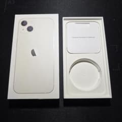 Apple iPhone 13 ホワイト 箱のみ - メルカリ