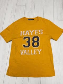 イエロー　Tシャツ　しまむら　マックハウス　メンズ Ｌのサムネイル