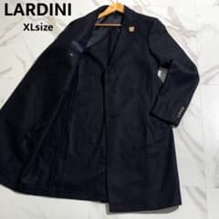 XLサイズ 美品 ラルディーニ ブートニエール チェスターコート ブラウン系 極美品 XLサイズ ラルディーニ チェスターコート ブートニエール