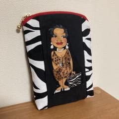 ロラライハリス ファスナーポーチ ハンドメイド い - メルカリ