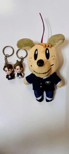 GENERATIONS 白濱亜嵐ぬいぐるみ キーホルダー 3点セットのサムネイル