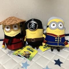 ミニオンズ＆モンスターズ ぬいぐるみ　いろいろコスチューム 全3種セット