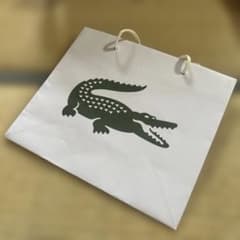 ラコステ紙袋のサムネイル
