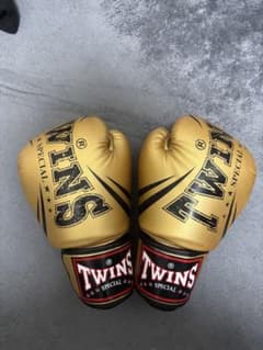 TWINS SPECIAL ボクシンググローブ ゴールド8オンス - メルカリ