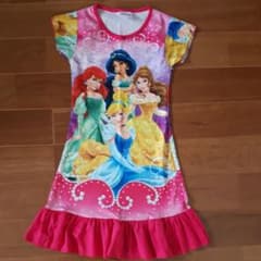 【美品】100 ~ 110 プリンセス柄ワンピースのサムネイル
