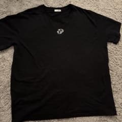 GYDA ラインストーン ロゴ Tシャツ ブラックのサムネイル