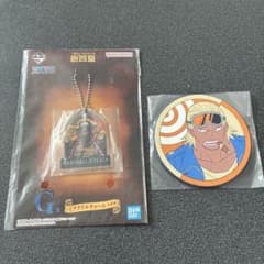 ONEPIECE 원피스 캐릭터 상품 2점 코스터 키홀더