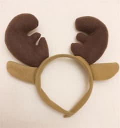 未使用 トナカイのカチューシャのサムネイル