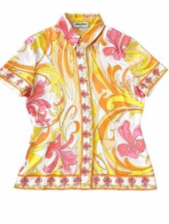 EMILIO PUCCI プッチ柄 シャツ I42 イタリア製 - メルカリ