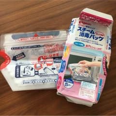 ピジョン スチーム消毒パック3袋のサムネイル