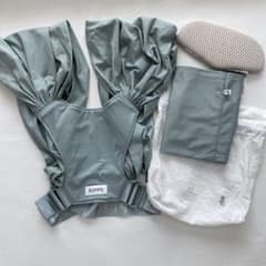 【美品】コニー抱っこ紐FLEX フレックス XS-XL ヘッドサポート付きのサムネイル