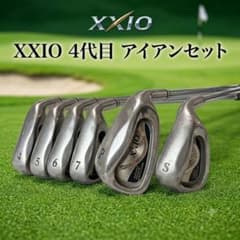XXIO ゼクシオ 4代目 アイアンセット 6本 4~7/PW•SW - メルカリ
