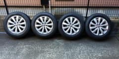 バリ溝 VW トゥーラン Highline 純正ホイール＆スタッドレスタイヤのサムネイル