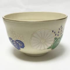 茶碗 -7 仁清 新菊桐 宮地英香 新品 茶道具 - メルカリ