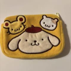 【新品未使用】ポムポムプリン ポーチ ティッシュケース付！のサムネイル