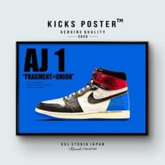 AJ1 エアジョーダン1 フラグメント ユニオン ポスター/AJ1-162のサムネイル