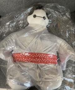 [미개봉] 베이맥스 1번 복권 A상 봉제인형 기모노 차림