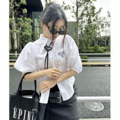 【M様専用】epine エピヌ　ブラウス 白 ホワイトのサムネイル