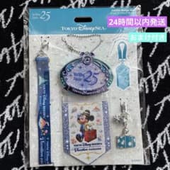非売品】パケパ限定 ディズニーシー 25周年 ジュビリーバッジセット