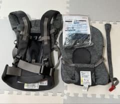 Aprica コアラ ウルトラメッシュ 抱っこ紐 グレー　取り扱い説明書付きのサムネイル