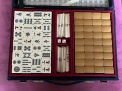 高級麻雀牌セット 第一工芸 高級麻雀牌 第一工芸 背竹牌 - メルカリ