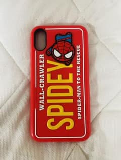 iPhoneXS/X用 MARVEL スパイダーマン シリコンケースのサムネイル