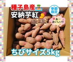 !安納芋紅ちびサイズ5kg(種子島産)のサムネイル