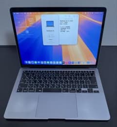 MacBook Air M1 16GB 512GB 充放電430 バッテリ86% - メルカリ
