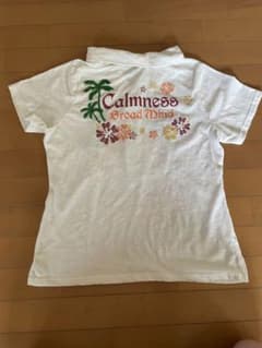 カラフルな花柄半袖Tシャツ Mサイズのサムネイル