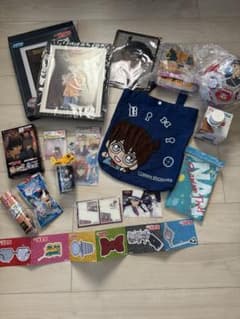 Detective Conan framed art, soccer ball, clear file, picnic mat, etc.