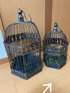 バードゲージ　鳥かご　ウェディング　小サイズ　▼再値下げのサムネイル
